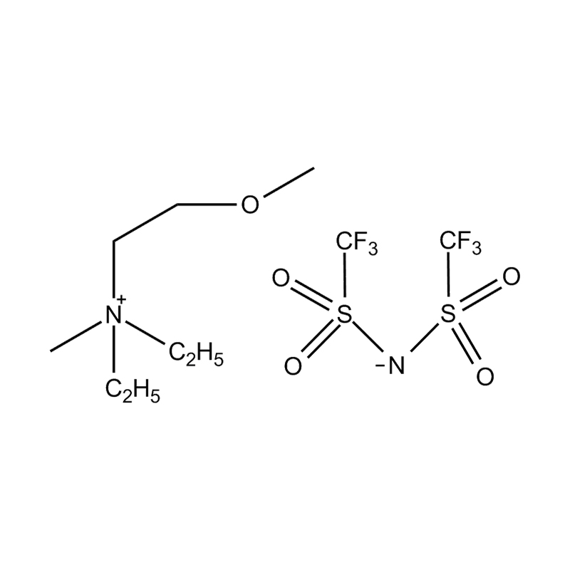 Garam N-Metoksietil-N-metildietilammonium bis(trifluorometanasulfonil)imida